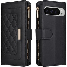 MY Boutique1 Google Piksel 9 Pro Xl Cüzdan Kart Yuvaları Için Flip Case Kayış Darbeye (Yurt Dışından)