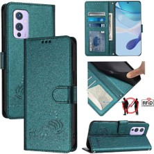 MY Boutique1 Oneplus 9 Için Kılıf Cüzdan Kapak Çevirin Kart Yuvası Tutucu Kickstand Kedi Rfıd (Yurt Dışından)