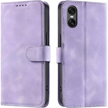 MY Boutique1 Sony Xperia 5 Vı Için Flip Case Cüzdan Kart Yuvaları Manyetik Kickstand Bilek (Yurt Dışından)