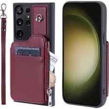 MY Boutique1 Cüzdan Kılıf Galaxy S23 Ultra 5g Kickstand 3 Büyük Kart Flip Pu (Yurt Dışından)