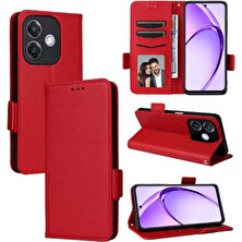 MY Boutique1 Oppo Için Flip Case A3X 4g/5g Cüzdan Kart Yuvaları Tutucu Yan Toka Manyetik (Yurt Dışından)