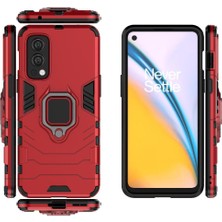 MY Boutique1 Oneplus Nord 2 5g Askeri Sınıf Metal Için Halka Araba Dağı Kickstand Kılıf (Yurt Dışından)