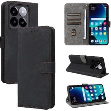 MY Boutique1 Xiaomi 14T Pro Flip Folio Cüzdan Manyetik Kapatma Pu Deri Kart (Yurt Dışından)