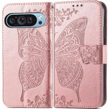 MY Boutique1 Google Pixel 9 Pro Xl Kelebek Cüzdan Iş Kanadı Için Flip Case (Yurt Dışından)