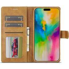 MY Boutique1 IPhone 16 Kart Yuvaları Cüzdan Buzağı Doku Yatay Çevirme Için Flip Case (Yurt Dışından)