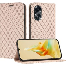 MY Boutique1 Oppo A58 4g Kart Yuvaları Için Kılıf Tutucu Flip Iş Cüzdan Manyetik Kabuk (Yurt Dışından)