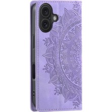 MY Boutique1 IPhone 16 Için Kılıf Tam Koruma Yan Toka Pu Deri Darbeye (Yurt Dışından)