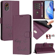 MY Boutique1 Galaxy Xcover7 Rfıd Engelleme Kart Tutucu Cüzdan Flıp Pu (Yurt Dışından)