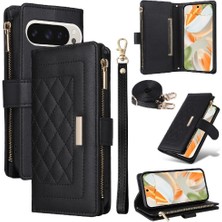 MY Boutique1 Google Piksel 9 Pro Cüzdan Darbeye Dayanıklı Kart Yuvaları Kayış Için Flip Case (Yurt Dışından)