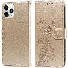 MY Boutique1 IPhone 11 Pro Max Cardyuvaları Çiçek Deri Flip Case Için Flip Case (Yurt Dışından)