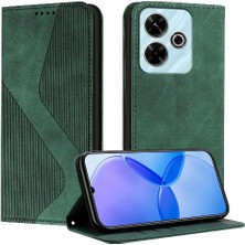 MY Boutique1 Xiaomi Poco M6 4g Kart Yuvaları Tutucu Için Kılıf Folio Kapak Pu Deri Cüzdan (Yurt Dışından)