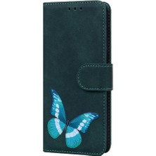 MY Boutique1 Oneplus Nord 4 Için Flip Case Kelebek Flip Folio Kapak Kart Yuvaları Renk (Yurt Dışından)