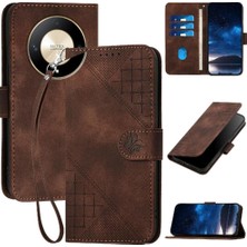 MY Boutique1 Onur X50 Için Flip Case Ayrılabilir El Kayışı ile Kabartmalı Kelebek ve (Yurt Dışından)