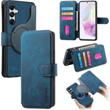 MY Boutique1 Galaxy A35 5g Için Flip Case Cüzdan Kart Standı Retro Mıknatıs (Yurt Dışından)