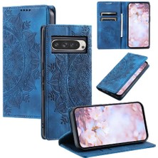 MY Boutique1 Google Piksel 9 Pro Xl Için Flip Case Yan Toka Pu Deri Kart Çevirme (Yurt Dışından)