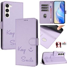 MY Boutique1 Galaxy S23 Artı 5g Flıp Kapak Rfıd Engelleme Kart Tutucu (Yurt Dışından)