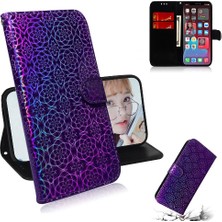 MY Boutique1 Onur X6B Glitter Renkli Standı Tutucu Cüzdan Kılıf Premium Için Flip Case (Yurt Dışından)