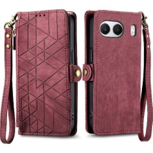 Mays Boutique Oneplus Nord 4 Için Flip Case Deri Kılıf Kapak Kapak Basit Iş (Yurt Dışından)