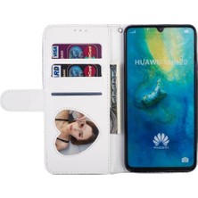 Mays Boutique Huawei Mate 20 Için Fermuarlı Cebi Durumda Manyetik Kapatma Bilek Kayışı Kartı (Yurt Dışından)