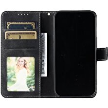 Mays Boutique Samsung Galaxy Için Flip Case A52S 5g Manyetik Bilek Kayışı Kickstand Cüzdan (Yurt Dışından)