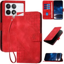 Mays Boutique Ayrılabilir El Kayışı ve Kredi ile Xiaomi Poco X6 Pro 5g Için Flip Case (Yurt Dışından)