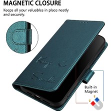 Mays Boutique IPhone 14 Için Kılıf Rfıd Engelleme Kart Tutucu Cüzdan Kapak Çevirin Pu Deri (Yurt Dışından)