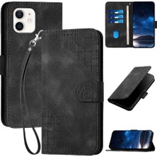 Mays Boutique IPhone 12/12 Pro Kabartmalı Kelebek ve Kredi Kartı Yuvası Için Flip Case (Yurt Dışından)