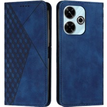 Mays Boutique Xiaomi Poco M6 4g Pu Deri Cüzdan Kickstand Kart Için Flip Case (Yurt Dışından)