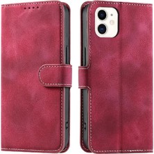 Mays Boutique IPhone 12 Için Flip Case Manyetik Cüzdan Kart Yuvaları Pu Deri Kickstand (Yurt Dışından)