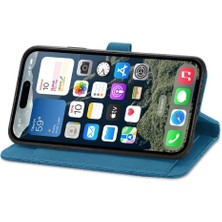 Mays Boutique IPhone 16 Için Flip Case Artı Cüzdan Çok Renkli Çoklu Kart Yuvası Iş (Yurt Dışından)