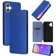 Mays Boutique Samsung Galaxy A06 Deri Folio Flip Case Tam Koruma Için Flip Case (Yurt Dışından)