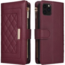 Mays Home1 IPhone 11 Için Flip Case Pro Max Cüzdan Kayış Kart Yuvaları Darbeye (Yurt Dışından)