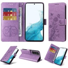 Mays Home1 Samsung Galaxy S21 Flip Deri Çiçek Kart Yuvaları Için Flip Case (Yurt Dışından)