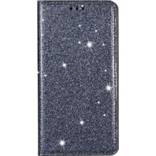 Mays Boutique IPhone Xs Max Pu Deri Flip Case Cüzdan Kart Için Glitter Flip Case (Yurt Dışından)