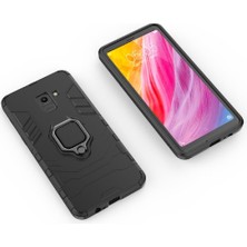 Mays Home1 Halka Araba Dağı Kickstand Kılıf Samsung Galaxy A8 Artı 2018 Metal Halka (Yurt Dışından)