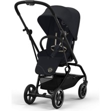 Cybex Eezy S Twist+2 (Black) Kabin Boy 360 Derece Dönen Tek Elle Katlanan Travel Sistem Bebek Arabası