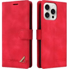 Mays Home1 IPhone 16 Için Flip Case Pro Darbeye Cüzdan Deri Kılıf Kapak Çevirin (Yurt Dışından)