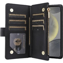 Mays Home1 Samsung Galaxy S24 Ultra Cüzdan Kayış Darbeye Kart Yuvaları Için Flip Case (Yurt Dışından)