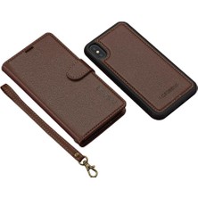 Mays Home1 IPhone Için Flip Case X/xs Cüzdan Durumda Ayrılabilir 2 In 1 Bölünmüş Deri Pu (Yurt Dışından)