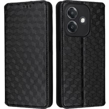 Mays Home1 Oppo Için Flip Case A3X 4g/5g 3D Desen Pu Deri Cüzdan Kart Yuvaları (Yurt Dışından)