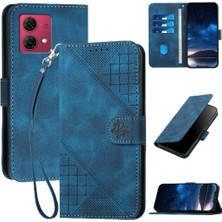 Mays Home1 Motorola Moto G84 5g Için Ayrılabilir El Kayışı ve Kredi ile Flip Case (Yurt Dışından)