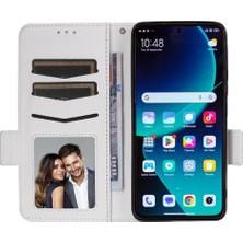 Mays Home1 Xiaomi 14T Pro Için Flip Case Kart Yuvaları Tutucu Cüzdan Pu Deri Yan (Yurt Dışından)