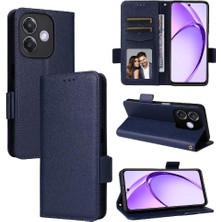 Mays Home1 Oppo Için Flip Case A3X 4g/5g Cüzdan Kart Yuvaları Tutucu Yan Toka Manyetik (Yurt Dışından)