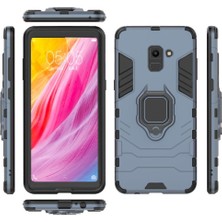 Mays Home1 Halka Araba Dağı Kickstand Kılıf Samsung Galaxy A8 Artı 2018 Metal Halka (Yurt Dışından)