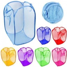 Kirli Çamaşır Sepeti Katlanabilir Oyuncak Filesi Oyuncak Hurcu Sepeti Banyo Çamaşır Sepeti