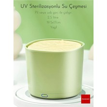 Pakeway Uv Sterilizasyonlu Su Çeşmesi 2.5 Litre    - Yeşil