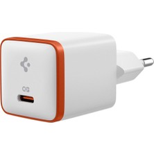 Spigen 30W USB-C Mini Adaptör - PPS / PD 3.0 Destekli Hızlı Şarj Aleti iPhone & Android & iPad & MacBook Type-C EE301 White - ACH08449