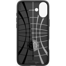 Spigen iPhone 16 Kılıf Liquid Air Matte Black - ACS08194