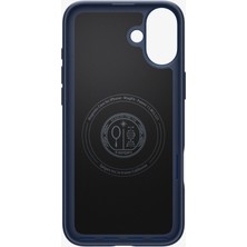 Spigen iPhone 16 Kılıf Thin Fit MagFit MagSafe özellikli Navy Blue - ACS08187