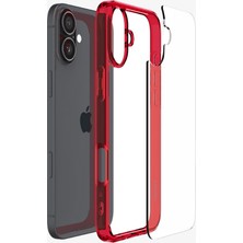 Spigen iPhone 16 Kılıf Ultra Hybrid Red Crystal - ACS08203